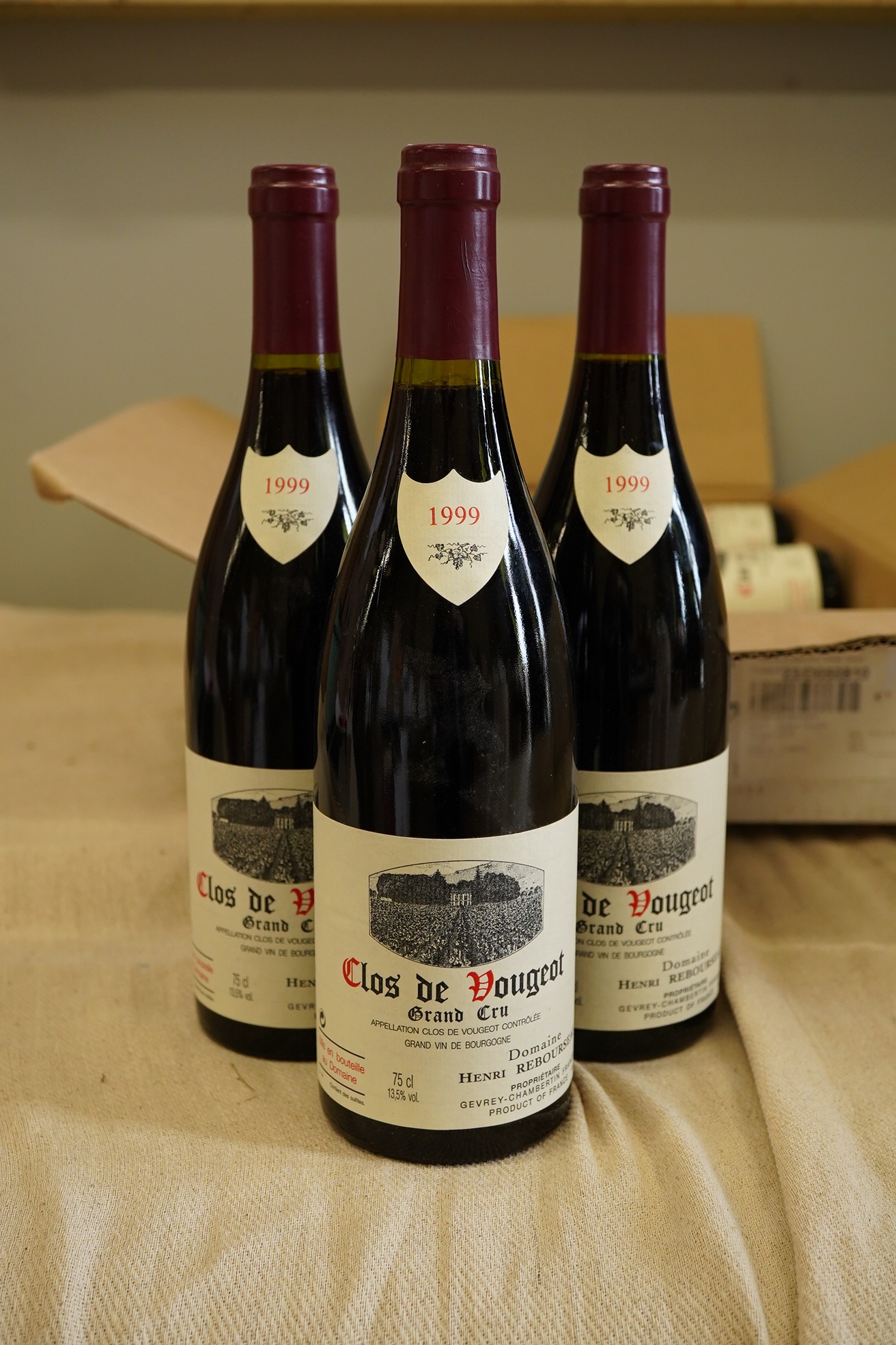 Domaine Henri Rebourseau, Clos de Vougeot Grand Cru, 1999